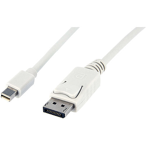 6 Ft Mini DisplayPort to DisplayPort 1.2 Adapter Cable Male/Male 6 Ft Mini DisplayPort to DisplayPort 1.2 Adapter Cable Male/Male